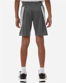 Adidas Youth Boys Shorts 7 Inch Inseam 3-Stripes Athletic Shorts Kids Soccer Gym Lightweight