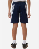 Adidas Youth Boys Shorts 7 Inch Inseam 3-Stripes Athletic Shorts Kids Soccer Gym Lightweight