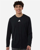 Adidas Men’s Long Sleeve T Shirts 2-Pack Pregame Athletic Performance Tee Moisture Wicking