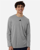 Adidas Men’s Long Sleeve T Shirts 2-Pack Pregame Athletic Performance Tee Moisture Wicking