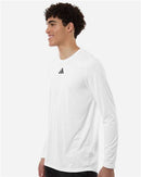 Adidas Men’s Long Sleeve T Shirts 2-Pack Pregame Athletic Performance Tee Moisture Wicking