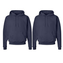 Hanes - Ecosmart Hooded Sweatshirt Super Soft Cotton Moisture-Wicking - 2 Pack