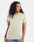 Hanes Beefy-T Women T Shirt Tees Short Sleeve 2-Pack Upto 5XL Sizes Available