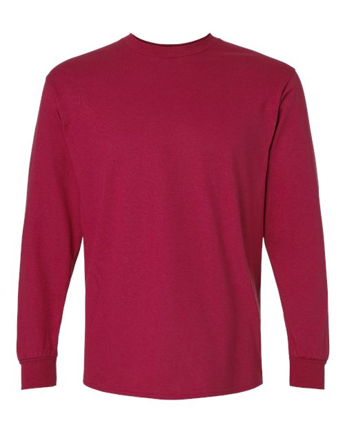 EG PRO Men Long Sleeve T Shirt with Rib Cuffs Ultra Cotton Women Shirts