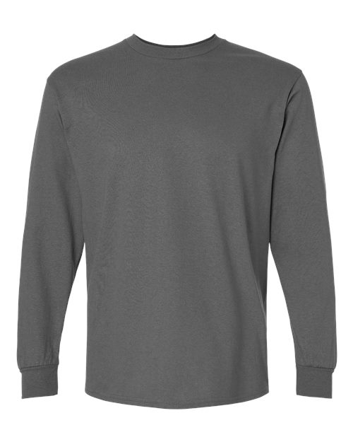 EG PRO Men Long Sleeve T Shirt with Rib Cuffs Ultra Cotton Women Shirts