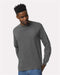 EG PRO Men T Shirts Long Sleeve Women Tees with Rib Cuffs Ultra Cotton - 2 Pack