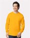 EG PRO Men T Shirts Long Sleeve Women Tees with Rib Cuffs Ultra Cotton - 2 Pack
