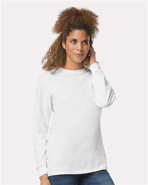 EG PRO Men T Shirts Long Sleeve Women Tees Ultra Cotton - 6 Pack