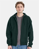 EG PRO Men Hoodies Full Zip Hooded Sweatshirts Ultimate Cotton 2-Pack