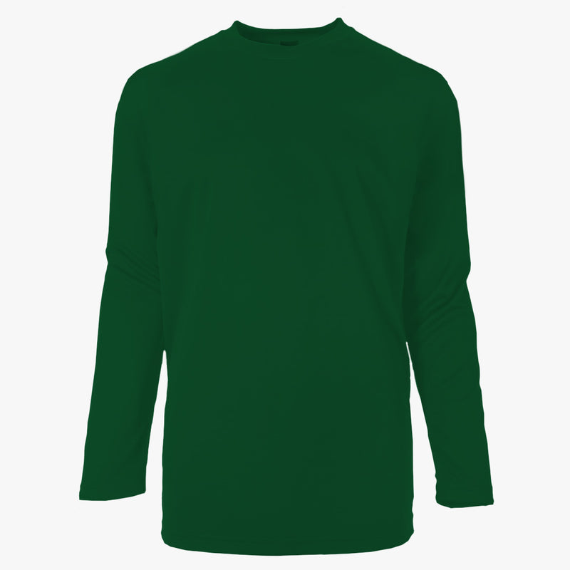 EG PRO Boy Tee T Shirt Long Sleeve Basic Training Youth L/S Crew Neck (Set-In Sleeves)