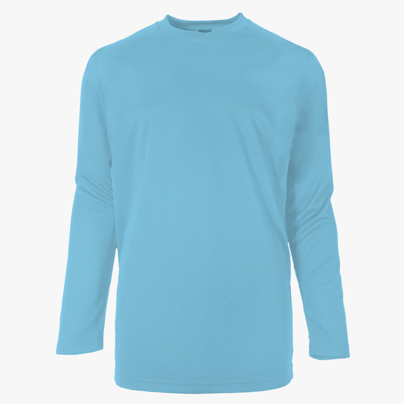 EG PRO Boy Tee T Shirt Long Sleeve Basic Training Youth L/S Crew Neck (Set-In Sleeves)