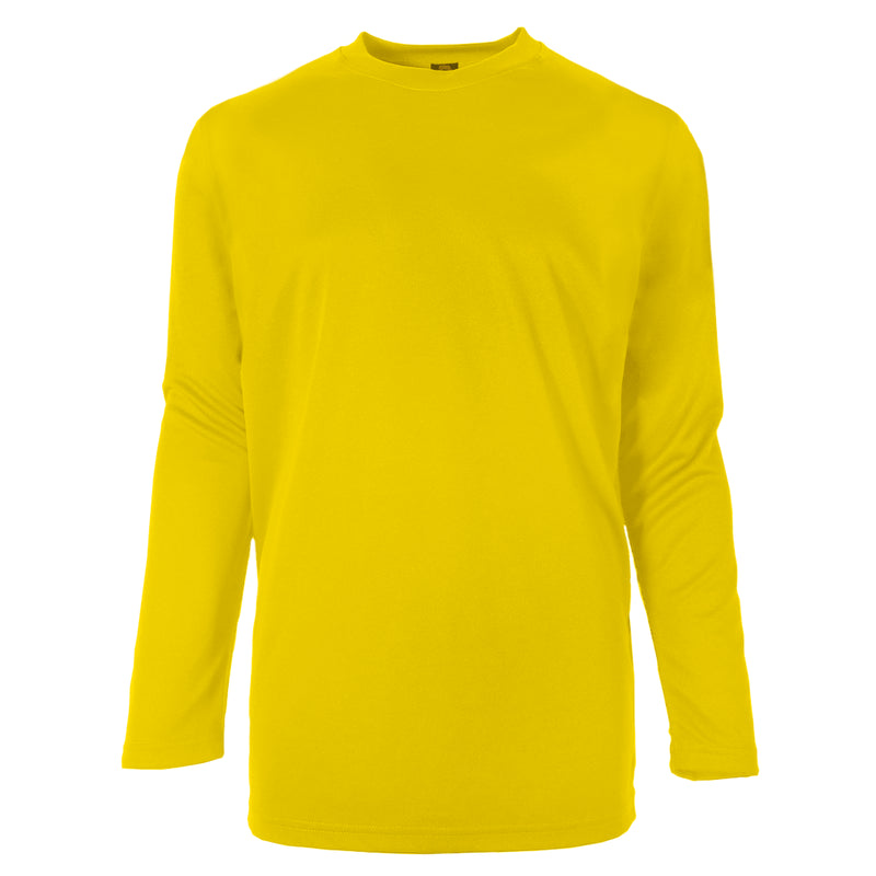 EG PRO Boy Tee T Shirt Long Sleeve Basic Training Youth L/S Crew Neck (Set-In Sleeves)