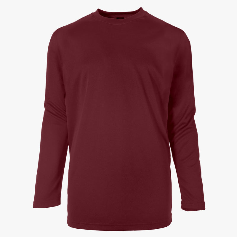 EG PRO Boy Tee T Shirt Long Sleeve Basic Training Youth L/S Crew Neck (Set-In Sleeves)