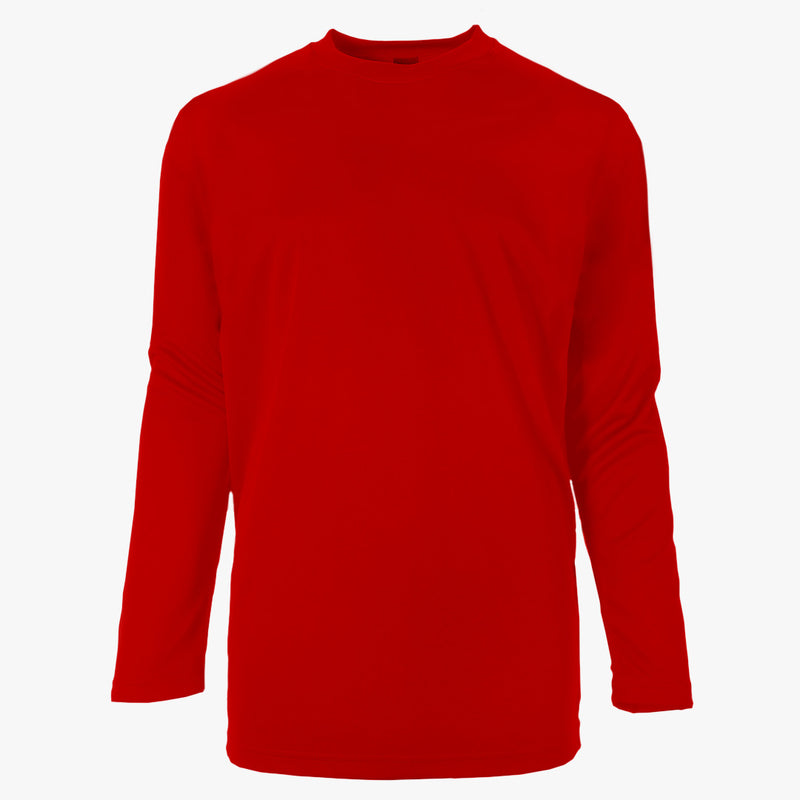 EG PRO Boy Tee T Shirt Long Sleeve Basic Training Youth L/S Crew Neck (Set-In Sleeves)