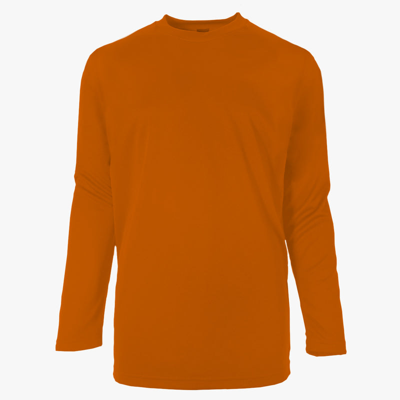 EG PRO Boy Tee T Shirt Long Sleeve Basic Training Youth L/S Crew Neck (Set-In Sleeves)