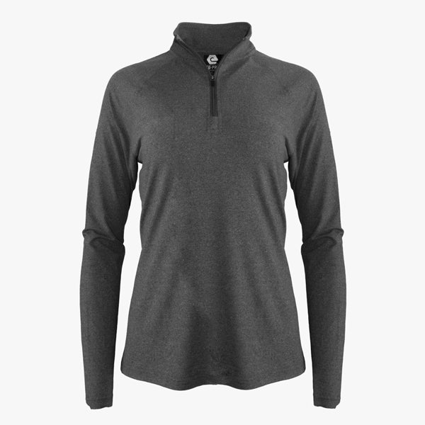 EG PRO Women Zip Pullover Evo Heather