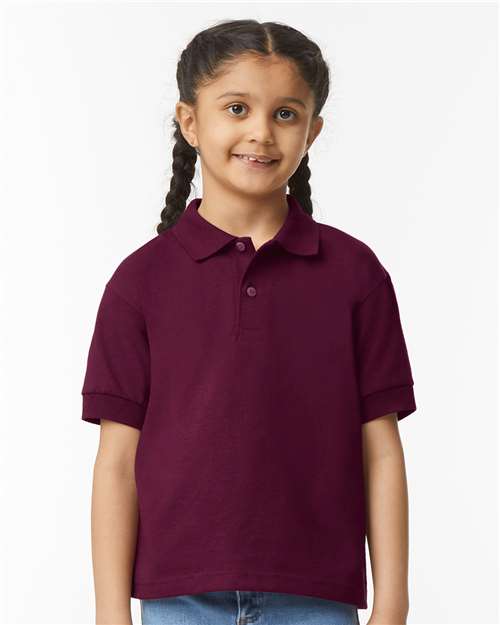 EG PRO Kids School Uniform Polo Shirts – Boys Girls Short Sleeve Polo for Back to School Casual & Daily Wear