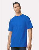 EG PRO Tall Men T Shirts Crew Neck Tee Cotton Plain Shirts