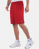 Champion Mesh Shorts with Pockets 3-Pack 9” Inseam Unisex Athletic Gym Basketball Shorts Lightweight Breathable