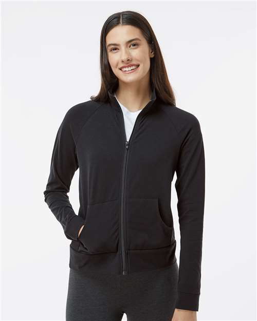 EG PRO Women’s Full Zip Athletic Zip Up Jacket – Fleece Lined Running Workout Yoga Jacket