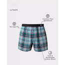 EG PRO 5 Pack Men Boxer Underwear Classics Tagless Comfort Flex Cotton Waistband