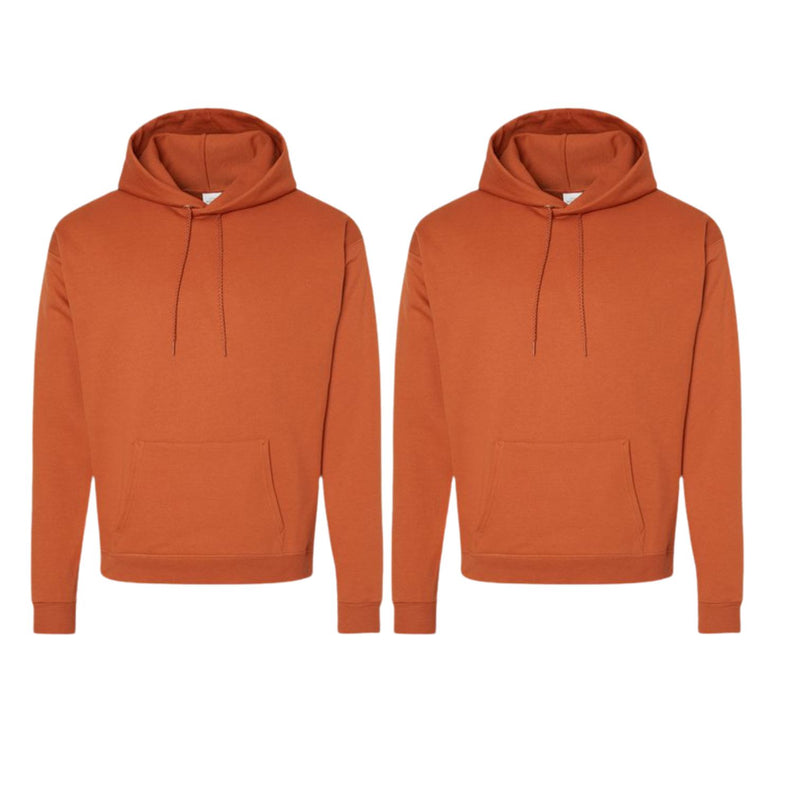 Hanes 2-Pack Hooded Sweatshirt Cotton Moisture-Wicking