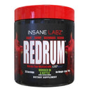Insane Labz RedRum Pre Workout Powder 25 Servings 299mg Caffeine Energy
