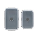 Collapsible Bento Food Storage Containers 27oz 41oz Microwave Dishwasher