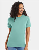 Hanes Beefy-T Women T Shirt Tees Short Sleeve 2-Pack Upto 5XL Sizes Available