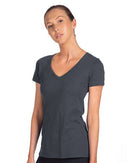 Next Level Women T Shirt V Neck 3-Pack  Ideal Short Sleeve More Comfort