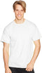 Hanes Men's 6Pack Crew Neck Tagless White Undershirts Crewneck T-Shirts