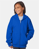 Hanes Girl Hooded Sweatshirt Full Zip 1-Pack Super Soft Breathable