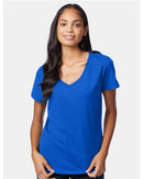 Hanes Women's V Neck T Shirt Perfect Tee
