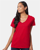 Hanes Women's V Neck T Shirt Perfect Tee