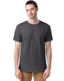 Hanes Men's Midweight Crewneck T-Shirt - 6-Pack, Short Sleeve, Cotton Blend, Big & Tall Sizes Available