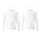 Hanes Women T-Shirt Tees Long Sleeve Cozy and Moisture Wicking 2-Pack