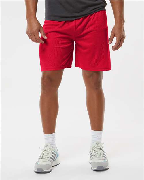 EG PRO 5 Pack Men Shorts Mesh 7" Gym Workout Athletic Running