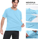 5 Pack Running Shirts Men Sport Tops Dry Fit Gym Wicking Athletic T Shirts Breathable Cool Workout Shirts
