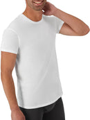 Hanes T Shirt Undershirt Value Pack of 6 Tagless Short Sleeve