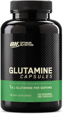 Optimum Nutrition L-Glutamine Muscle Recovery Capsules, 60 Servings