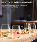 White Wine Glasses, Set of 4 18 oz
