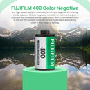 3 Rolls Fujifilm 400 Color Print Fujicolor 35mm Film, 36 Exposure