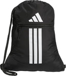 Adidas Alliance Sackpack – Drawstring Backpack for Sports, Small Gym Bag, Black/3, OSFA