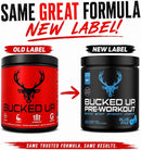 DAS Labs Bucked Up Pre Workout 4-Pack Super Value Saving Pack Blue Raz Flavor