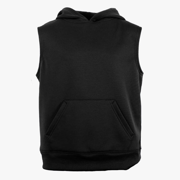 EG PRO Boy Girls Sleeveless Hoodie Youth Tech Fleece Youth