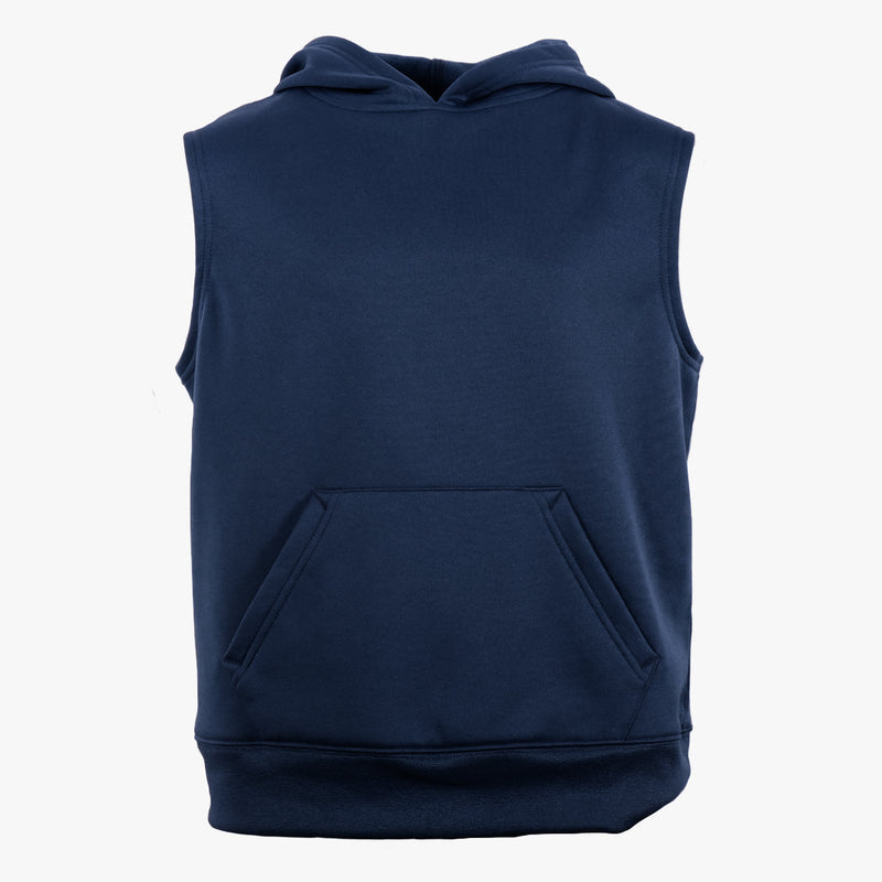 EG PRO Boy Girls Sleeveless Hoodie Youth Tech Fleece Youth