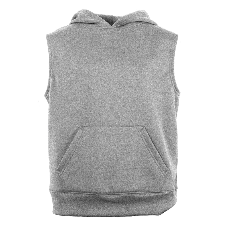 EG PRO Boy Girls Sleeveless Hoodie Youth Tech Fleece Youth