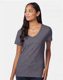 Hanes Women's V Neck T Shirt Perfect Tee