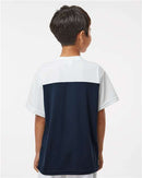 Alleson Athletic Youth Crewneck Pullover Baseball Jersey 532CJY