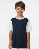 Alleson Athletic Youth Crewneck Pullover Baseball Jersey 532CJY